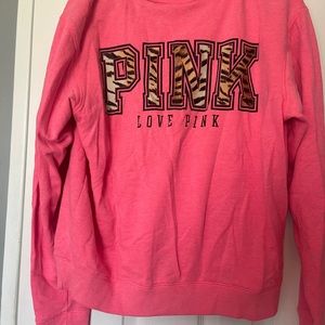 Victoria secret PINK half zip hoodie size medium